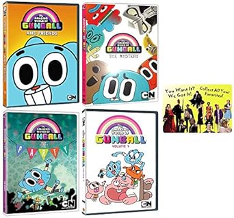 The Amazing World of Gumball: 48 Complete Episodes DVD Collection with Bonus Art Card