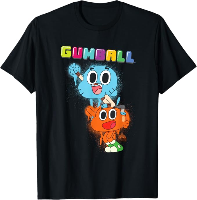 The Amazing World of Gumball Gumball Spray T-Shirt
